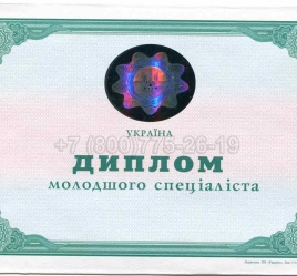 Диплом Техникума Украины 2003г в Москве